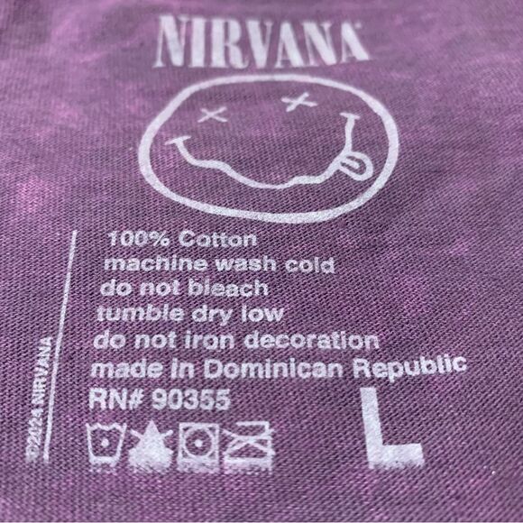 Nirvana Shirt L - Picture 7 of 8